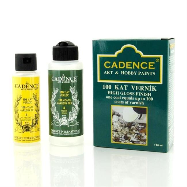 Cadence 100 Kat Vernik Takım 70 ml + 120 ml - 1