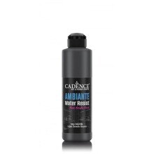 Cadence Ambiente Islak Zemin Boyası 250 ml Metalik Siyah + 10 g Katalizör - Cadence