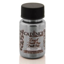 Cadence Dora Metalik Boya 50 ml Antrasi - Cadence