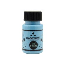 Cadence Glow In The Dark Mavi 50 ml 473 (Neon Karanlıkta parlayan boya) - CADENCE