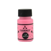 Cadence Glow In The Dark Pembe 50 ml 579 (Neon Karanlıkta parlayan boya) - CADENCE