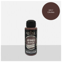 Cadence Hybrid Akrilik Boya 120 ml Çikolata H017 - 1