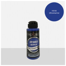 Cadence Hybrid Akrilik Boya 120 ml Ultramarine H038 - Cadence