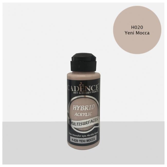 Cadence Hybrid Akrilik Boya 120 ml Yeni Mocca H020 - 1