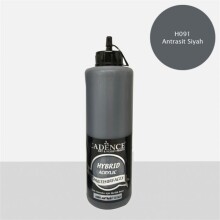 Cadence Hybrid Akrilik Boya 500 ml Antrasit Siyah H091 - Cadence