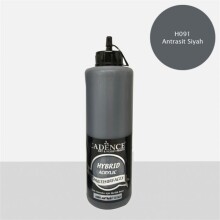 Cadence Hybrid Akrilik Boya 500 ml Antrasit Siyah H091 - 1