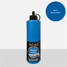 Cadence Hybrid Akrilik Boya 500 ml Royal Mavi H037 - Cadence