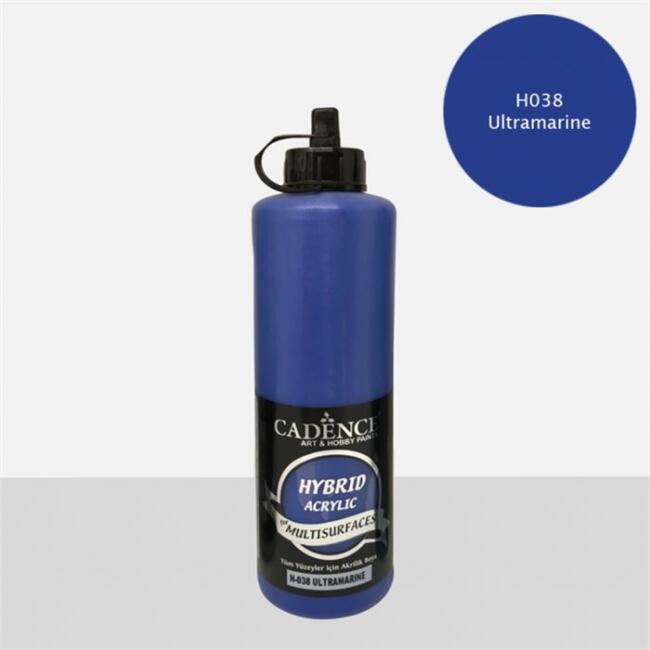 Cadence Hybrid Akrilik Boya 500 ml Ultramarine H038 - 1