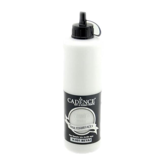 Cadence Hybrid Akrilik Boya 500 ml Beyaz H001 - 1