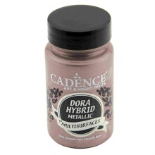 Cadence Hybrid Dora Metalik Akrilik Boya 90 ml Antik Pembe 7147 - 1