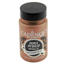 Cadence Hybrid Dora Metalik Akrilik Boya 90 ml Bronz 7167 - 1