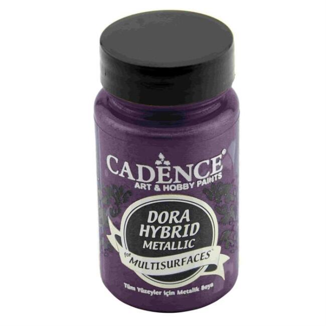 Cadence Hybrid Dora Metalik Akrilik Boya 90 ml Koyu Orkide 7139 - 1