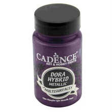 Cadence Hybrid Dora Metalik Akrilik Boya 90 ml Koyu Orkide 7139 - Cadence