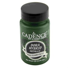 Cadence Hybrid Dora Metalik Akrilik Boya 90 ml Yeşil 7135 - 1