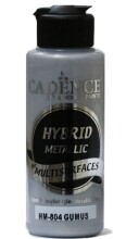 Cadence Hybrid Metalik Akrilik Boya Gümüş 120Ml N:Hm-804 - Cadence