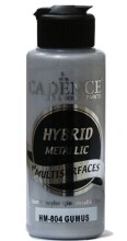 Cadence Hybrid Metalik Akrilik Boya Gümüş 120 ml N:Hm-804 - Cadence