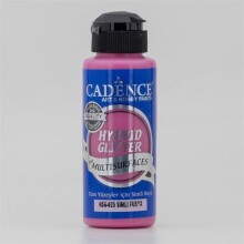 Cadence Hybrid Multisurface Simli Akrilik Boya 120 ml Fuşya Hsg025 - Cadence