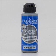 Cadence Hybrid Multisurface Simli Akrilik Boya 120 ml Graffiti Gri Hsg081 - Cadence