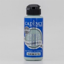 Cadence Hybrid Multisurface Simli Akrilik Boya 120 ml Küf Yeşili Hsg089 - Cadence