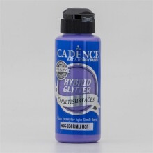 Cadence Hybrid Multisurface Simli Akrilik Boya 120 ml Mor Hsg034 - Cadence