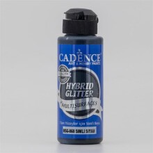 Cadence Hybrid Multisurface Simli Akrilik Boya 120 ml Siyah Hsg060 - Cadence