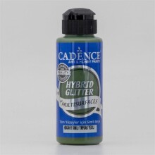 Cadence Hybrid Multisurface Simli Akrilik Boya 120 ml Yaprak Yeşili Hsg051 - Cadence