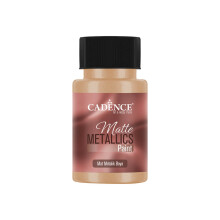 Cadence Mat Metalik Boya 50 ml Antik Altın MBB-06 - Cadence