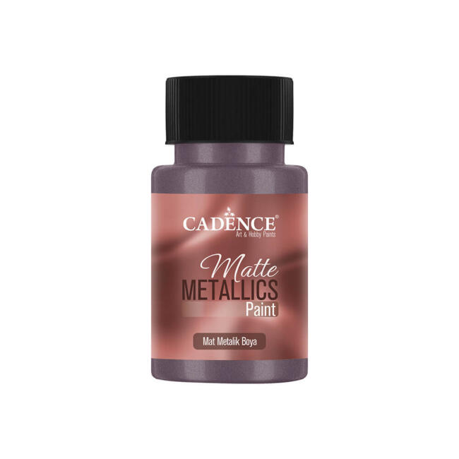 Cadence Mat Metalik Boya 50 ml Mürdüm MBB-16 - 1