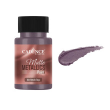 Cadence Mat Metalik Boya 50 ml Mürdüm MBB-16 - Cadence (1)