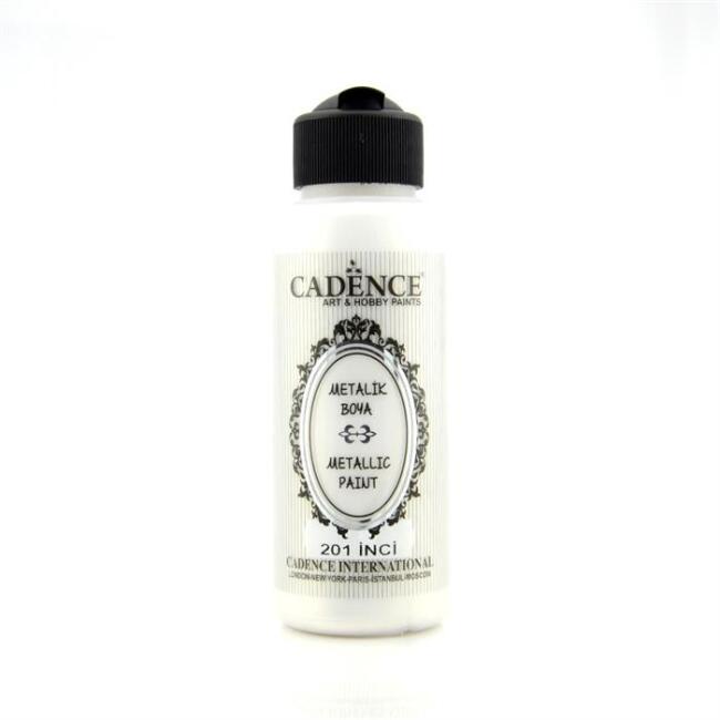 Cadence Metalik Sedefli Boya İnci 120 ml 201 - 1