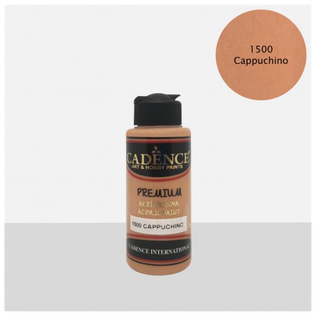 Cadence Premium Akrilik Boya 120 ml Cappuchino 1500 - 1