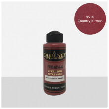 Cadence Premium Akrilik Boya 120 ml Country Kırmızı 9510 - 1