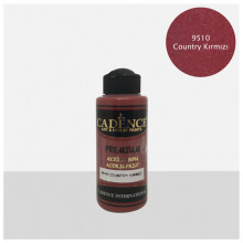 Cadence Premium Akrilik Boya 120 ml Country Kırmızı 9510 - Cadence