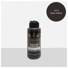 Cadence Premium Akrilik Boya 120 ml Koyu Kahve 7575 - Cadence