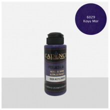 Cadence Premium Akrilik Boya 120 ml Koyu Mor 6029 - Cadence