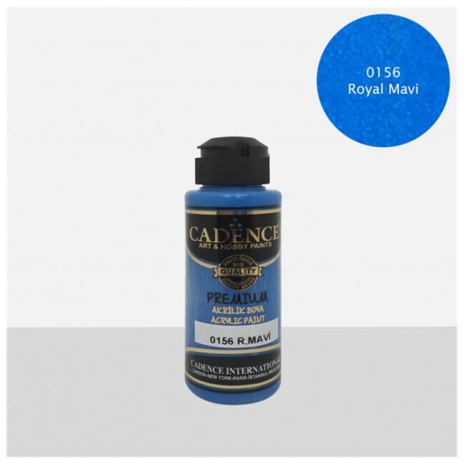 Cadence Premium Akrilik Boya 120 ml Royal Mavi 156 - 1