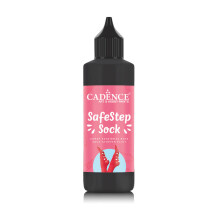 Cadence SafeStep Sock Çorap Kaydırmaz Boya Siyah 90 ml - Cadence