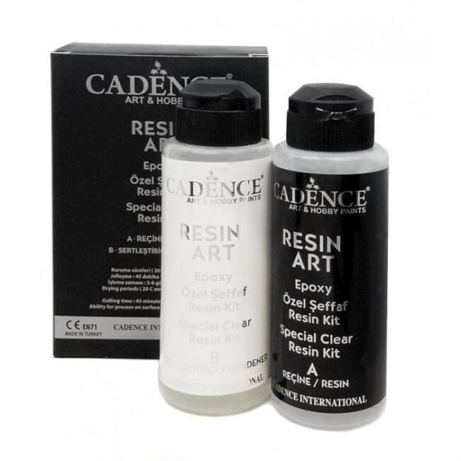 Cadence Şeffaf Epoksi Reçine Kit 120 ml + 120 ml - 1