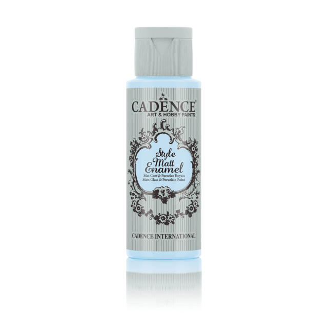 Cadence Style Matt Enamel Cam & Porselen Boyası 59 ml Bebek Mavi E-352 - 1