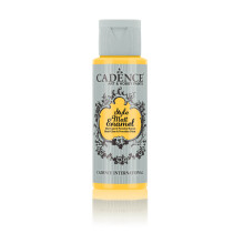 Cadence Style Matt Enamel Cam & Porselen Boyası 59 ml Sarı E-338 - Cadence