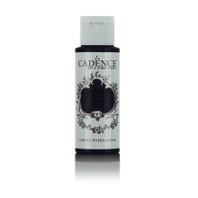 Cadence Style Matt Enamel Cam & Porselen Boyası 59 ml Siyah E-367 - Cadence