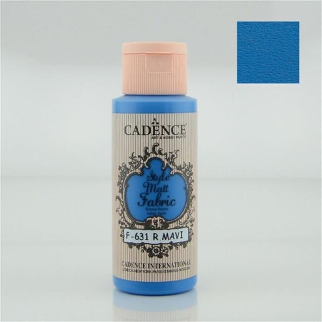 Cadence Style Matt Kumaş Boyası 59 ml Royal Mavi - 1