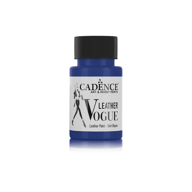 Cadence Vogue Deri Boyası Lv-09 Mavi 50ml - CADENCE