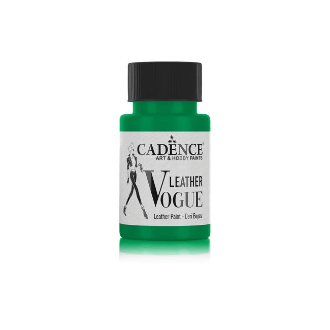 Cadence Vogue Deri Boyası 50 ml Yeşil 10 - Cadence