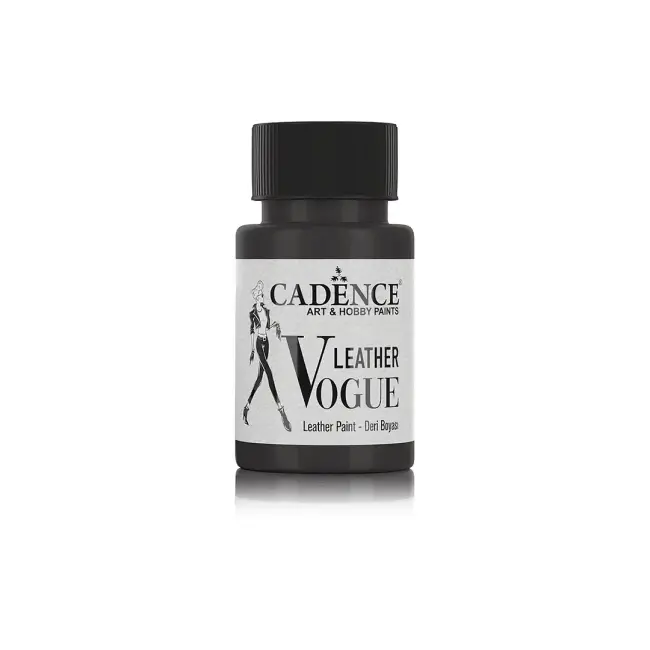 Cadence Vogue Deri Boyası Lv-12 Siyah 50ml - 1