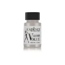 Cadence Vogue Deri Boyası Metalik 50 ml Gümüş 07 - 1