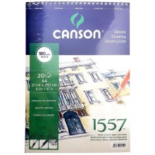 Canson 1557 Çizim Defteri A4 180 g 20 Yaprak - CANSON