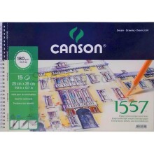 Canson 1557 Eskiz Defteri 25x35 cm 180 g 15 Yaprak - CANSON