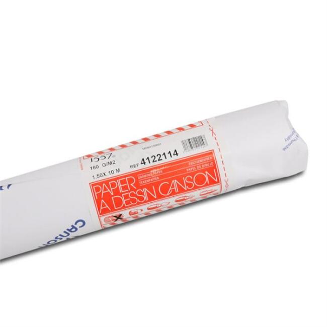 Canson 1557 Papier a Dessign Rulo Çizim Kağıdı 160 g 1.5x10 Metre - 1