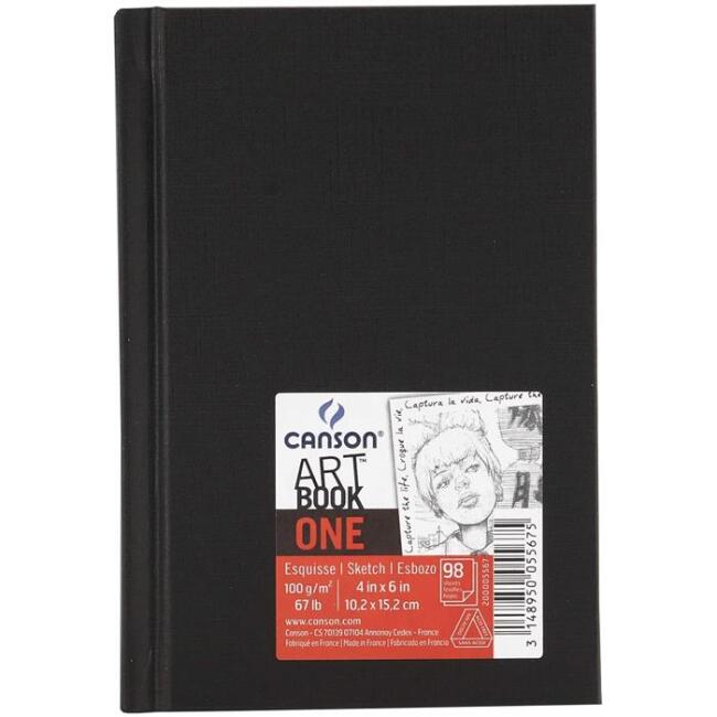 Canson Art Book Eskiz Defteri 10,2x15,2 cm 100 g 98 Yaprak - 2